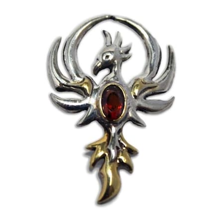 Starlinks Starlinks COM03 Phoenix Rising Pendant - Self Renewal By Anne Stokes COM03